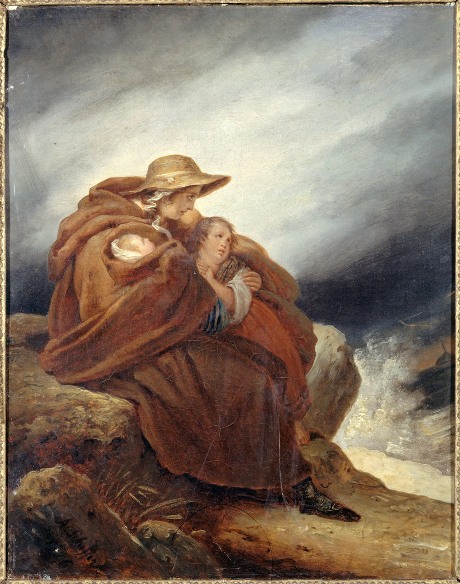 A família do marinheiro - Ary Scheffer