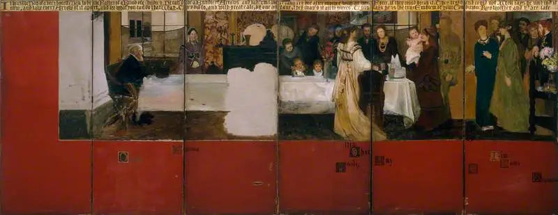 A família Epps (biombo) - Lawrence Alma-Tadema