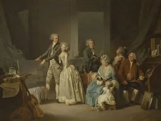 A Família Gohin - Louis-Léopold Boilly