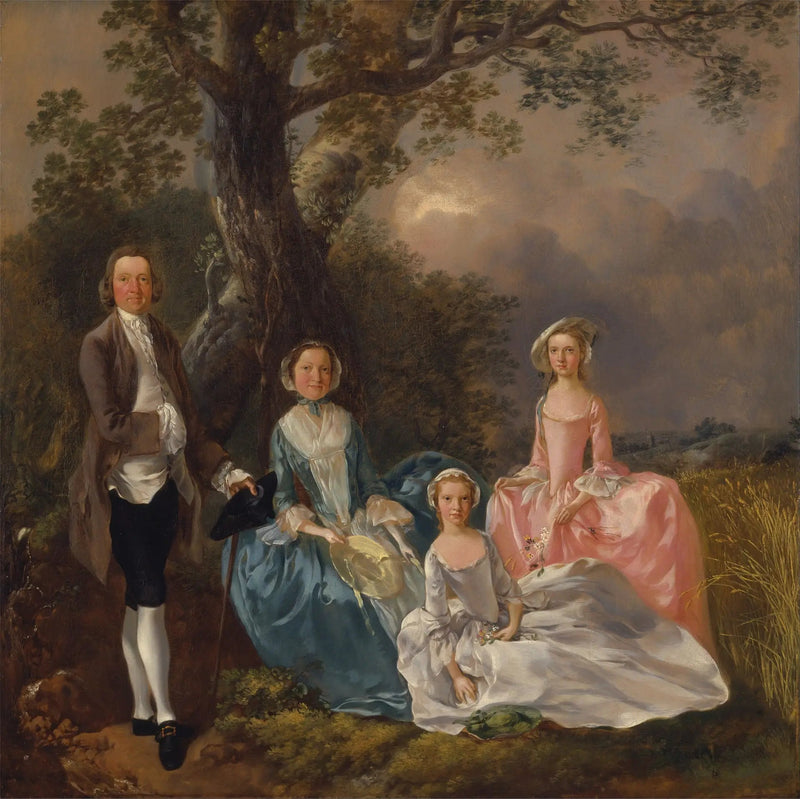 A família Gravenor - Thomas Gainsborough
