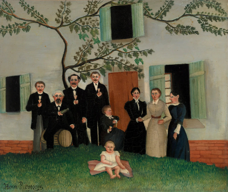 A Família - Henri Rousseau