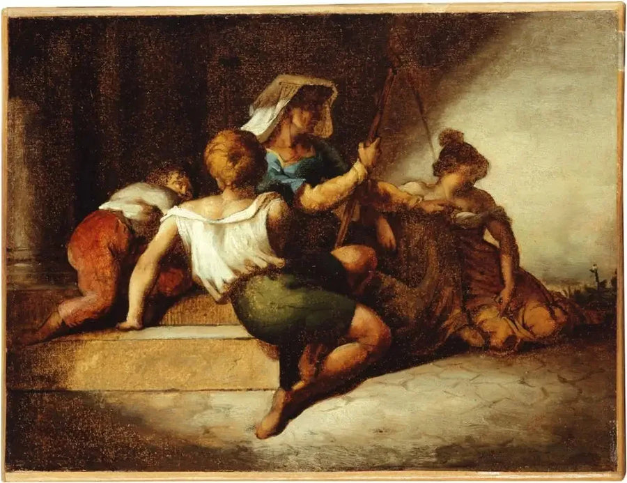 A família italiana - Théodore Géricault