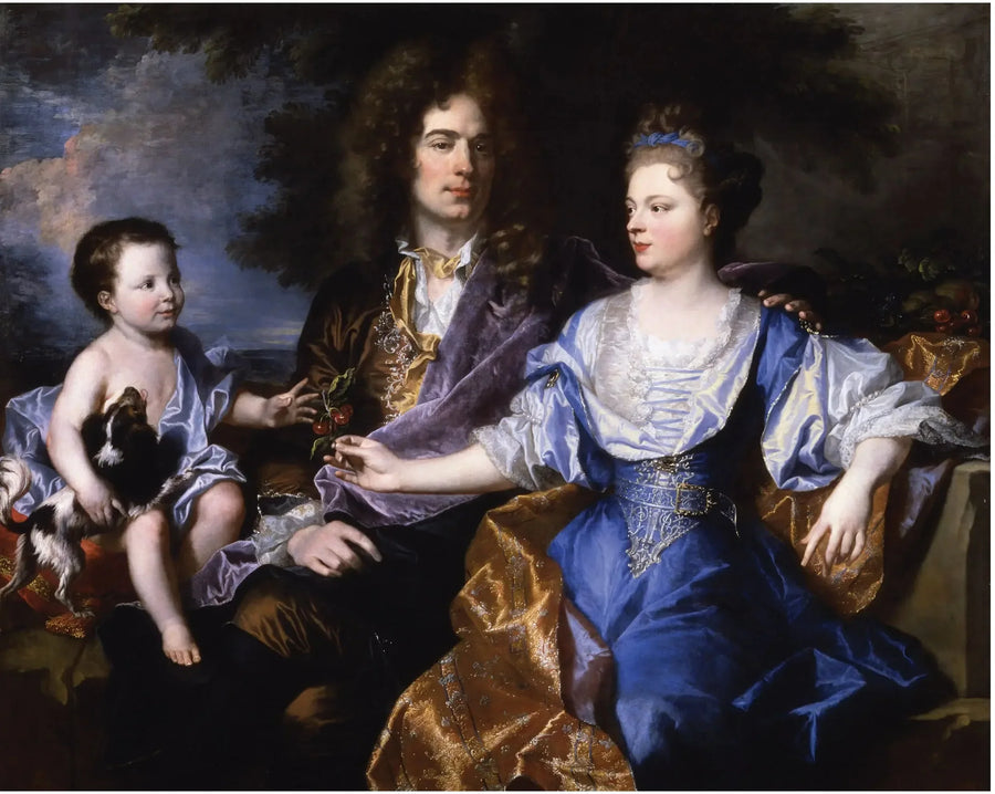 A Família Léonard - Hyacinthe Rigaud