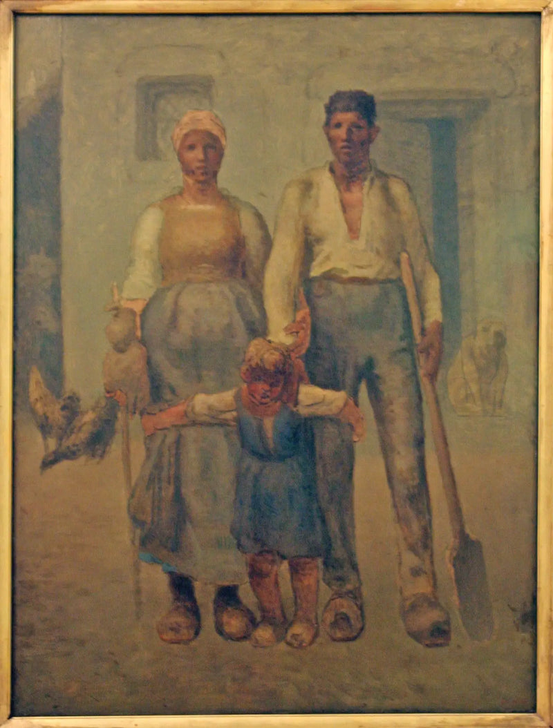 A família camponesa - Jean-François Millet