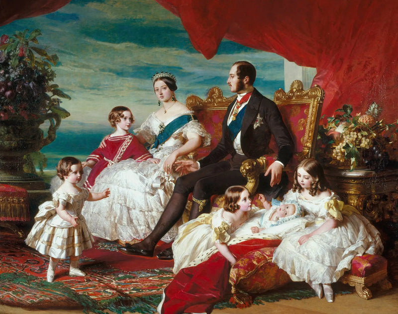 A família real em 1846 - Franz Xaver Winterhalter