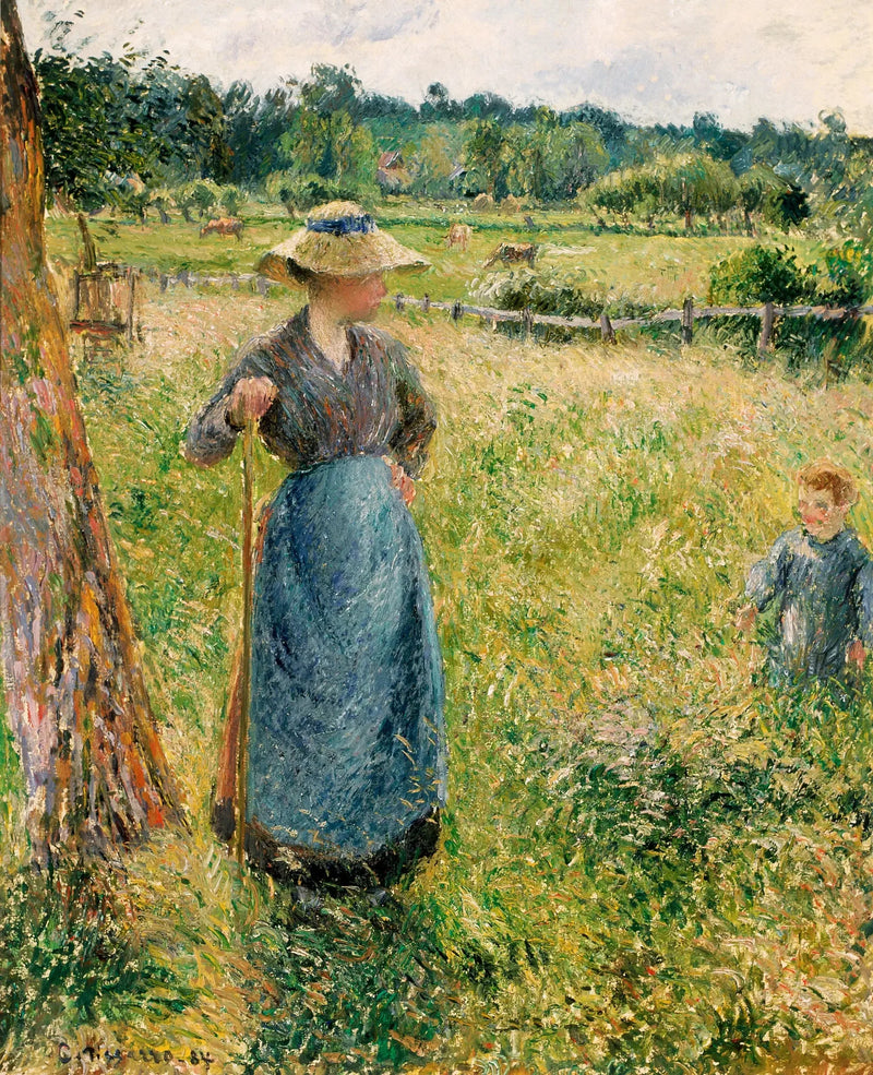 A Ceifadora - Camille Pissarro