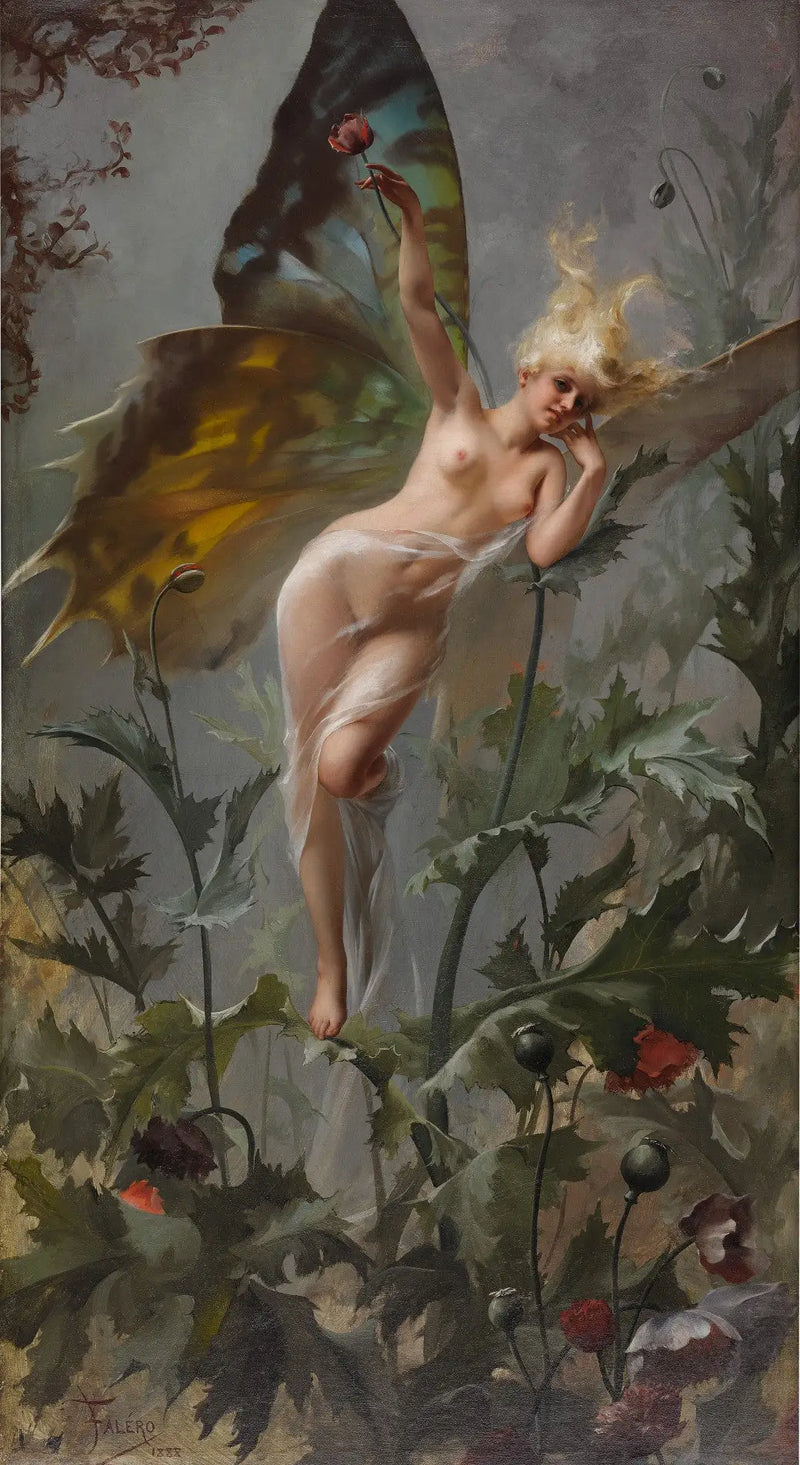 A Fada do Papaver - Luis Ricardo Falero