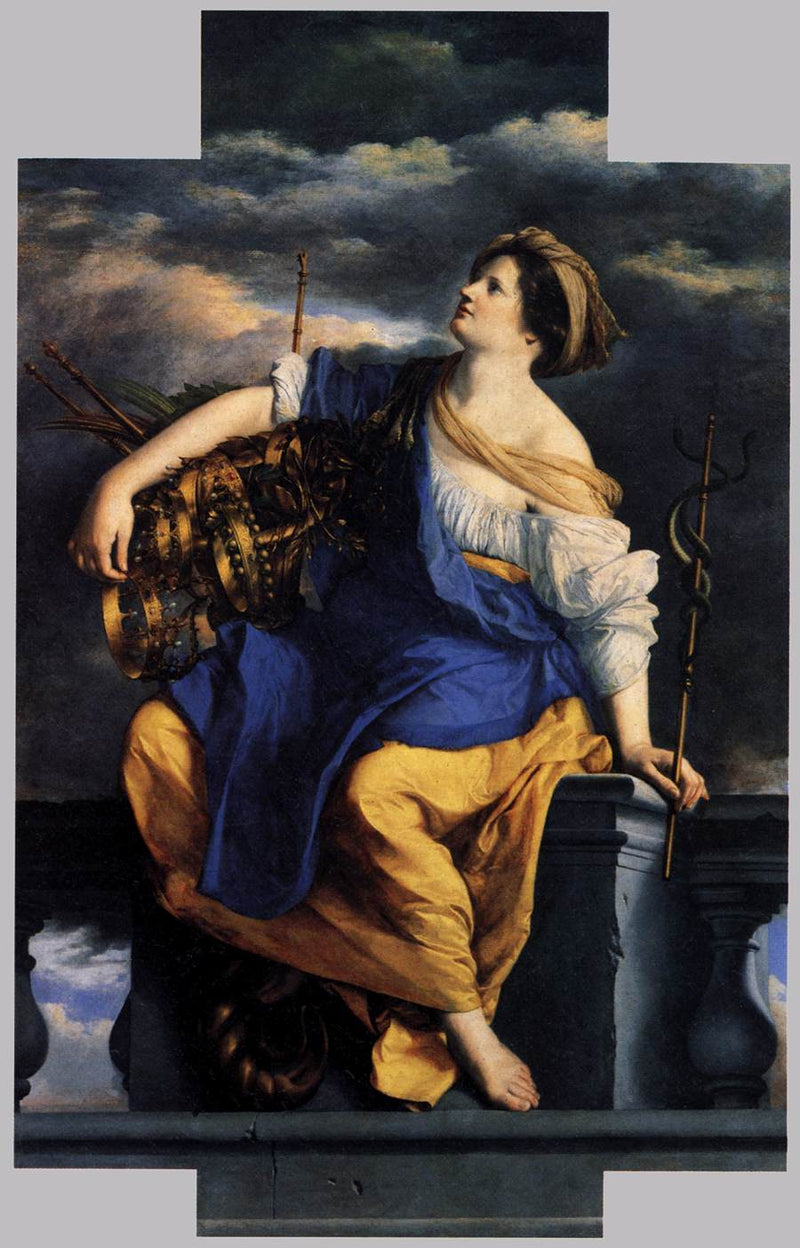 A Felicidade Pública Triunfante dos Perigos - Orazio Gentileschi