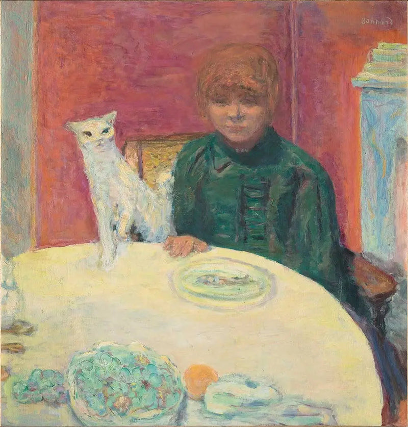 A Mulher com o Gato - Pierre Bonnard