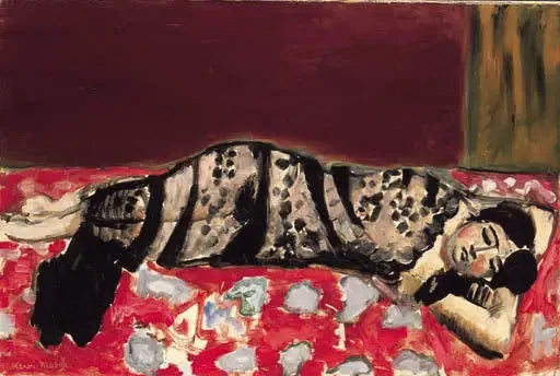 A Mulher no Sofá - Henri Matisse