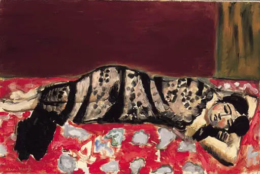 A Mulher no Sofá - Henri Matisse