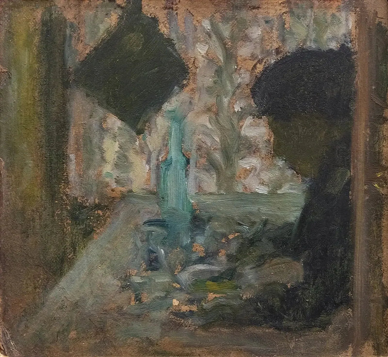 A Mulher no Restaurante - Pierre Bonnard