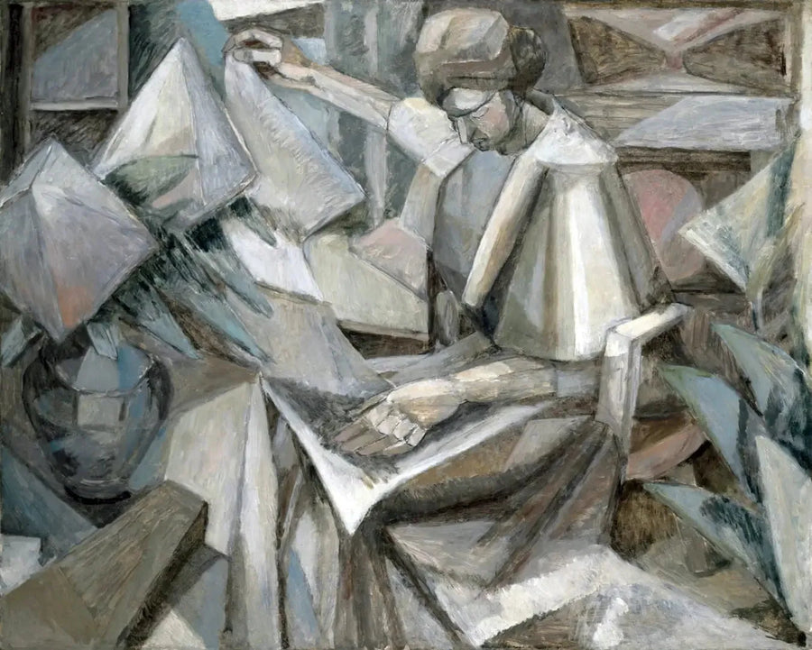 A Mulher com Phlox - Albert Gleizes