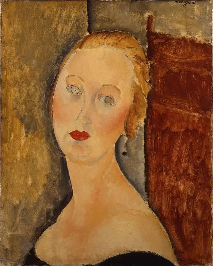 A Mulher Loira - Amedeo Modigliani