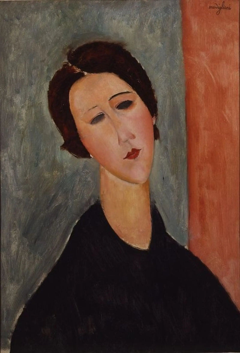 A Mulher morena - Amedeo Modigliani