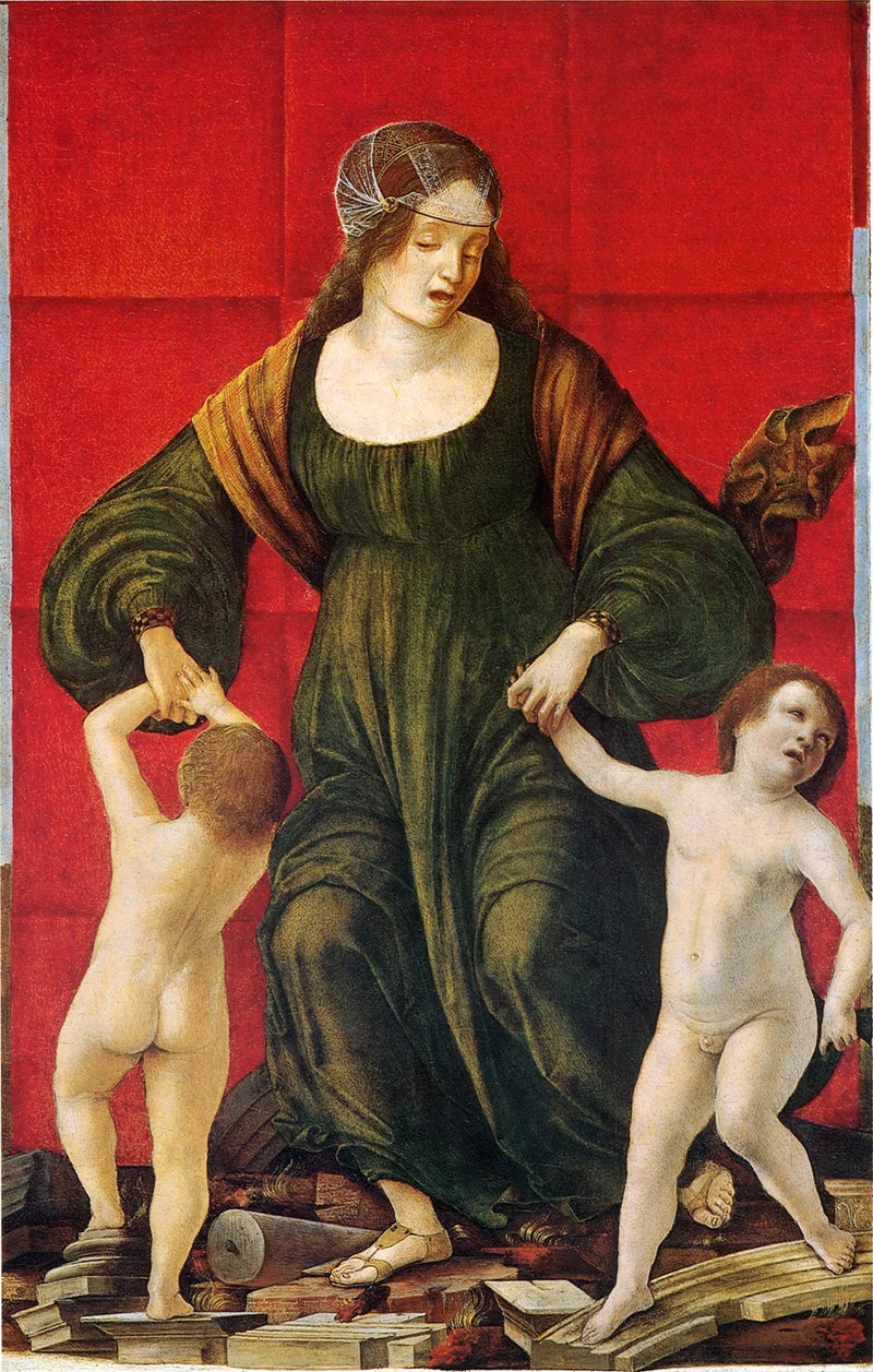 A Mulher de Hasdrubal e seus filhos - Ercole de’ Roberti