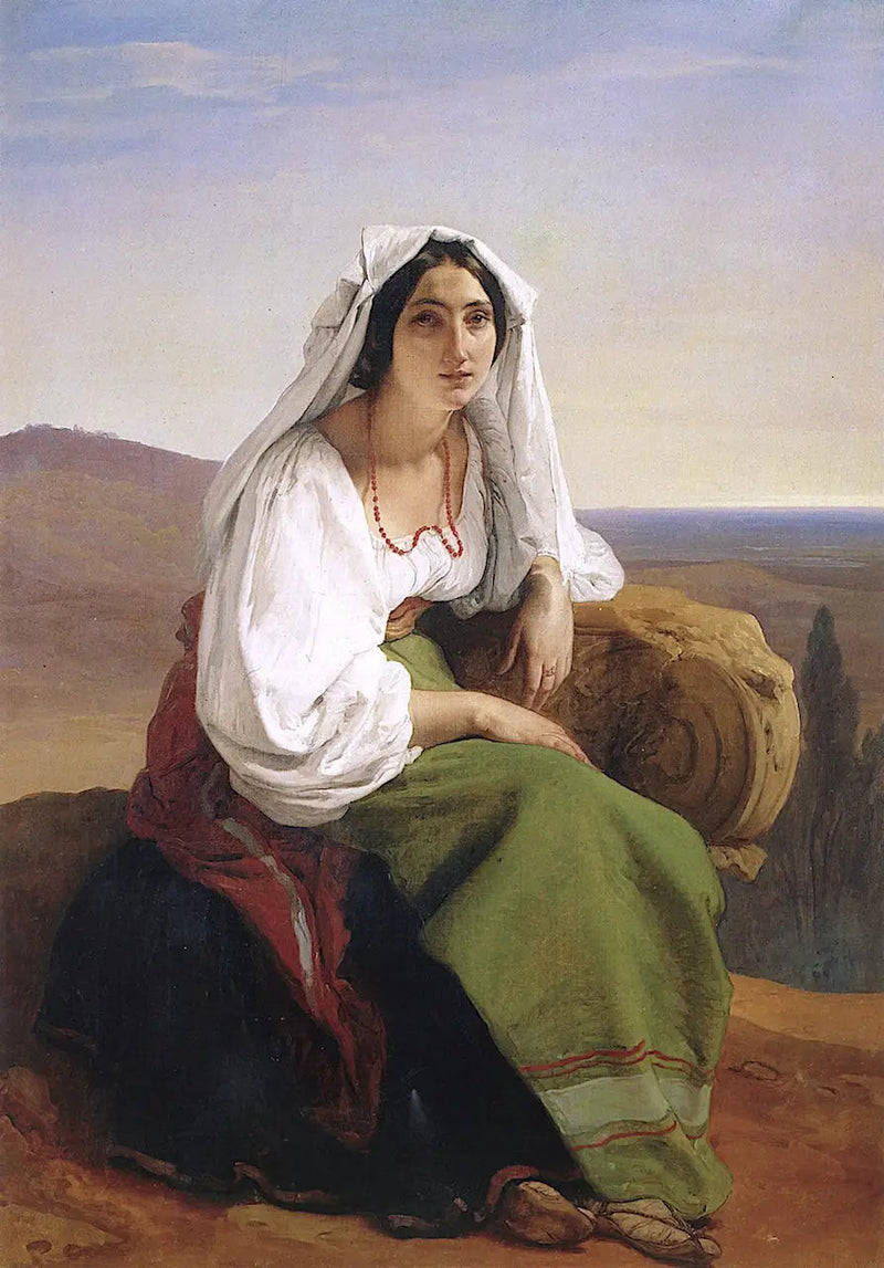 A mulher de Ciociaria - Francesco Hayez