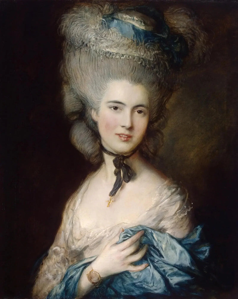 A Mulher de Azul - Thomas Gainsborough