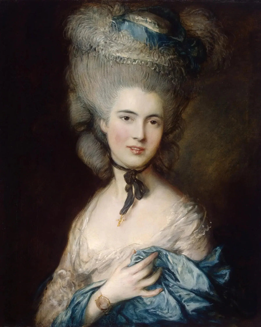 A Mulher de Azul - Thomas Gainsborough
