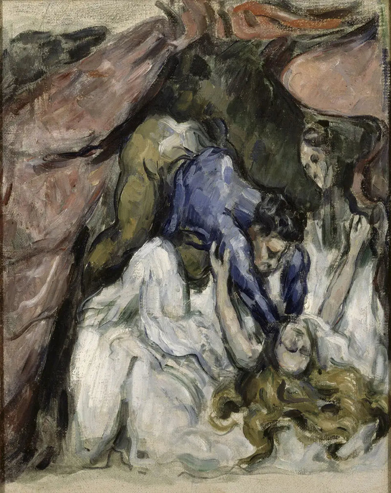 A Mulher Estrangulada - Paul Cézanne