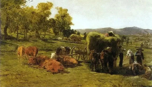 A colheita de feno - Rosa Bonheur