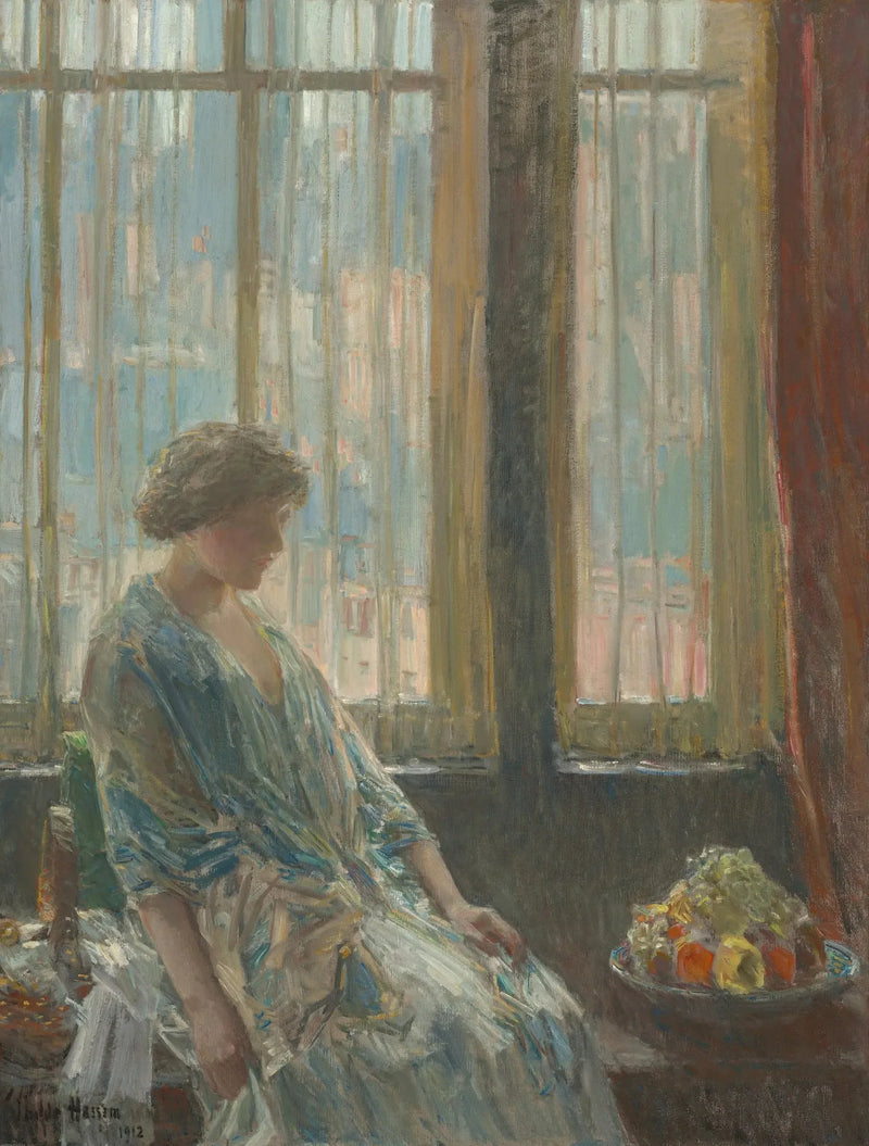 A janela de Nova York - Childe Hassam