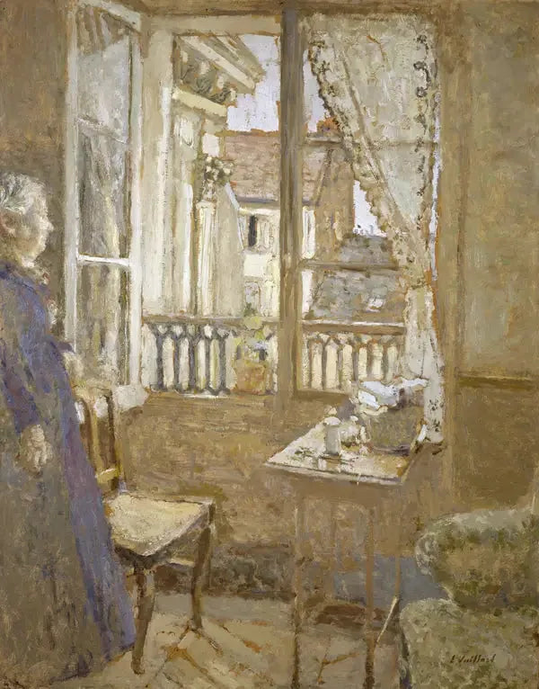 A Janela Aberta - Édouard Vuillard