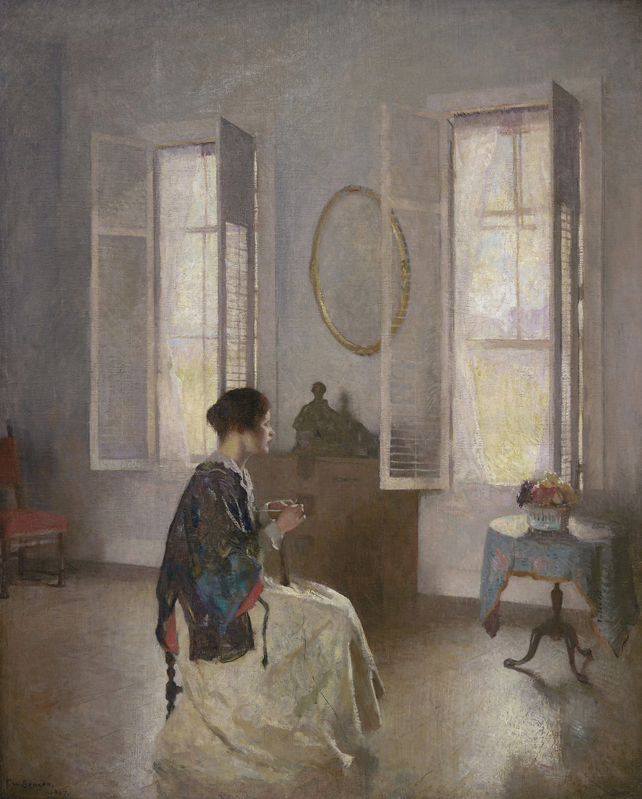 A janela aberta - Frank Weston Benson