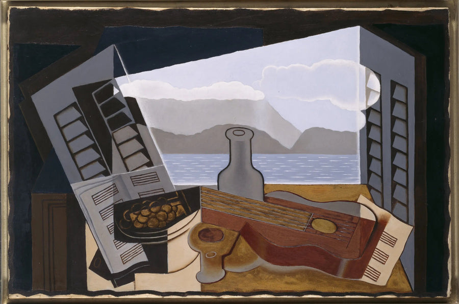 A janela aberta - Juan Gris