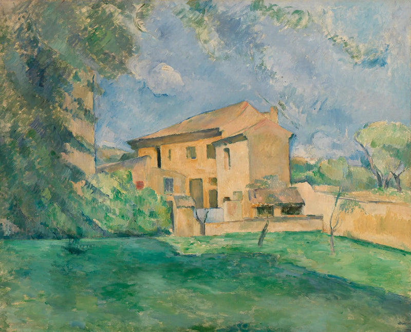 A Fazenda no Jas de Bouffan - Paul Cézanne