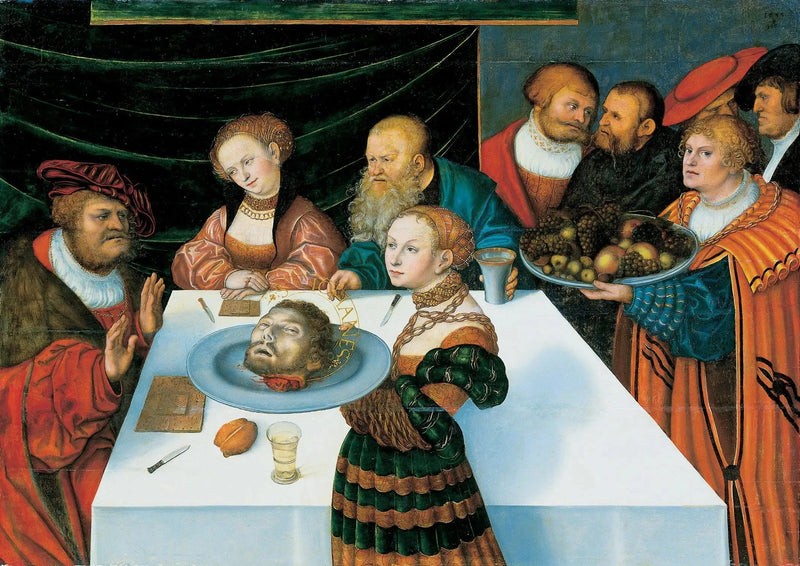A festa de Herodes - Lucas Cranach, o Velho