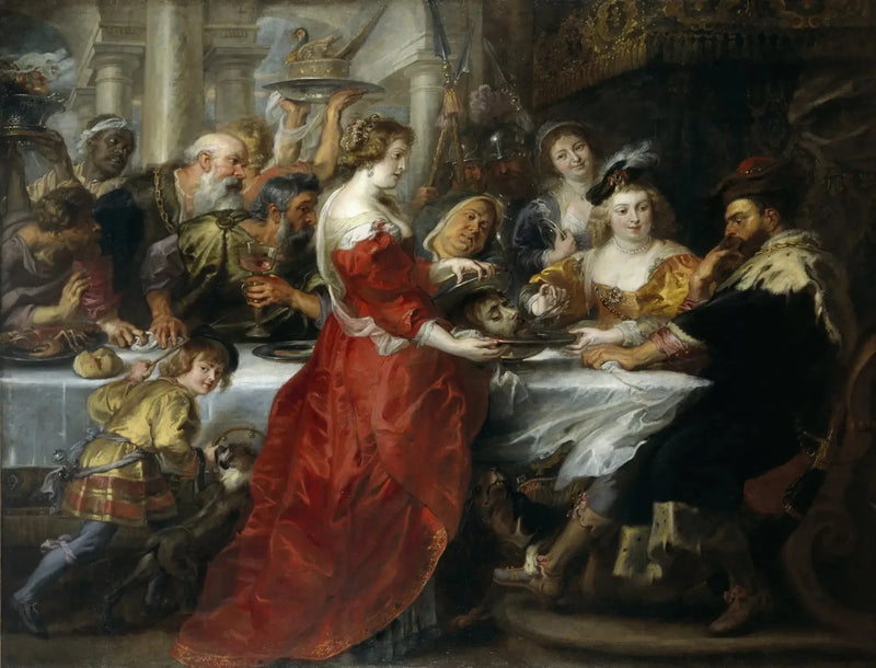 A festa de Herodes - Peter Paul Rubens