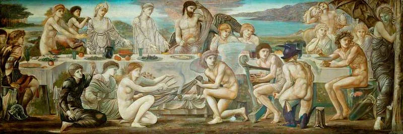 A festa de Pélée - Edward Burne-Jones