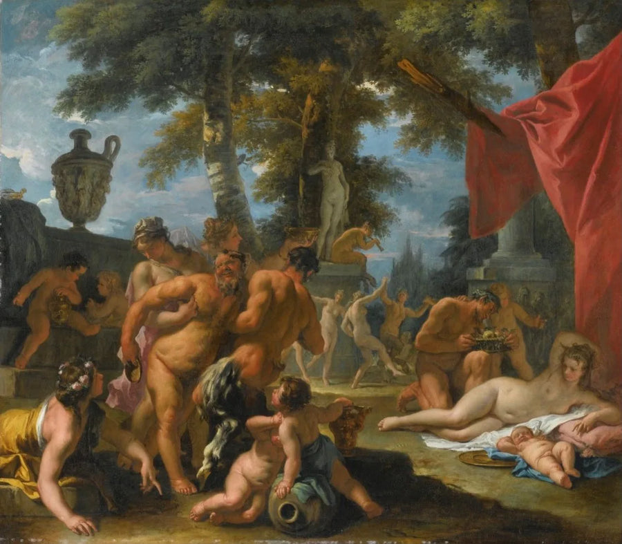 A festa de Sileno - Sebastiano Ricci
