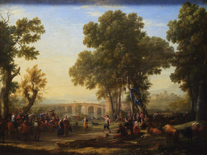 A Festa Rural - Claude Lorrain
