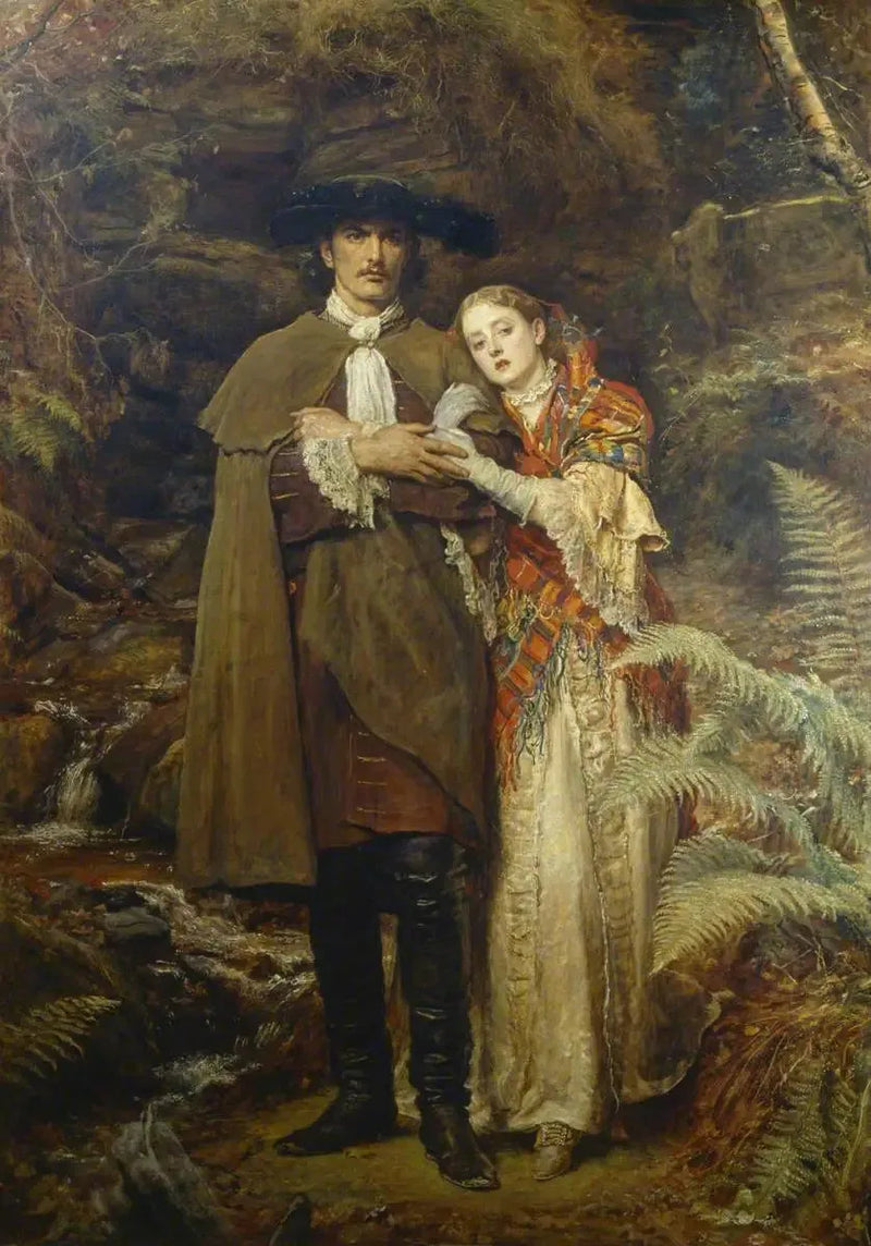 A Noiva de Lammermoor - John Everett Millais