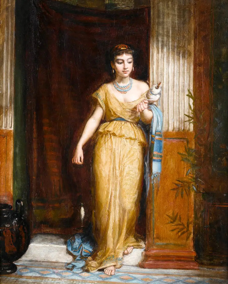 A Fiandeira - John William Waterhouse