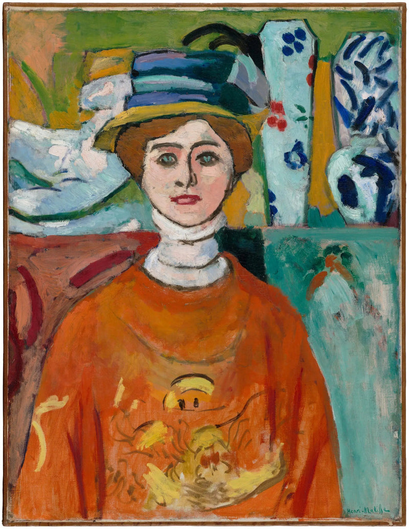 A Menina dos Olhos Verdes - Henri Matisse