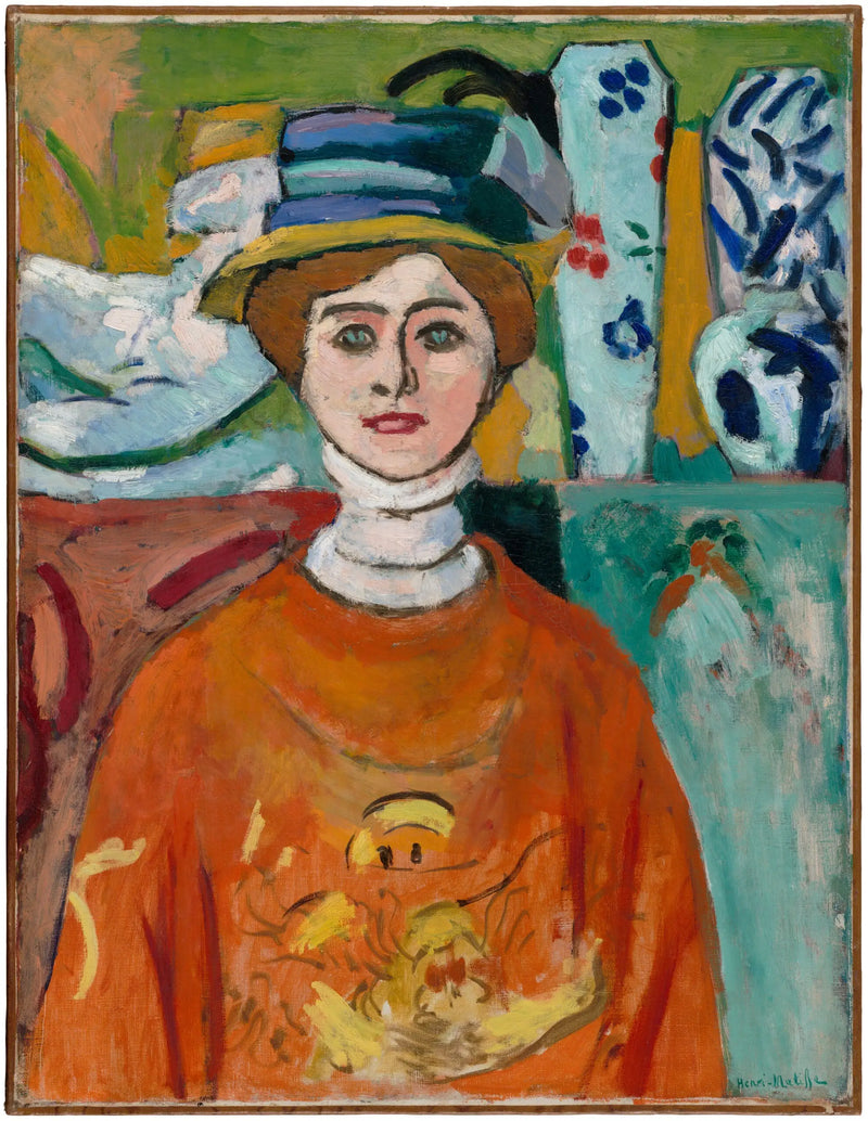 A Menina dos Olhos Verdes - Henri Matisse