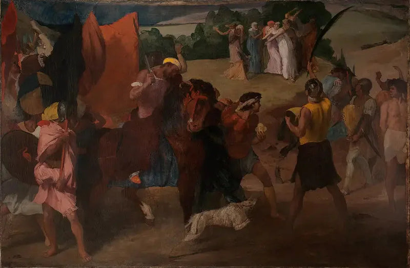A filha de Jefté - Edgar Degas