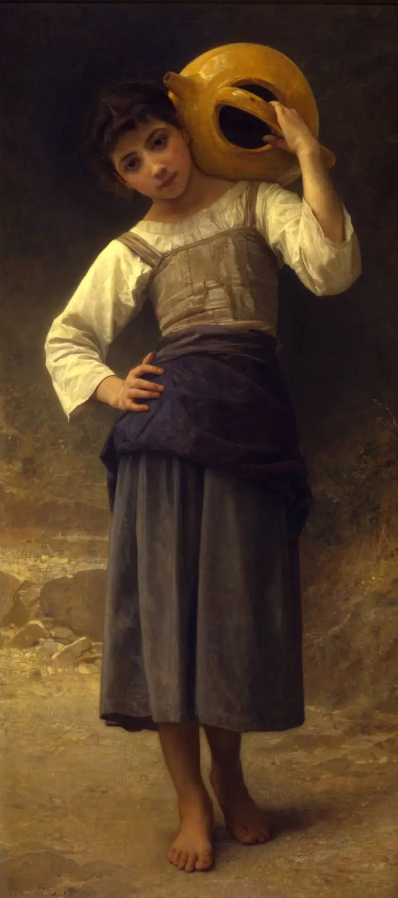 A filha da água - Bouguereau