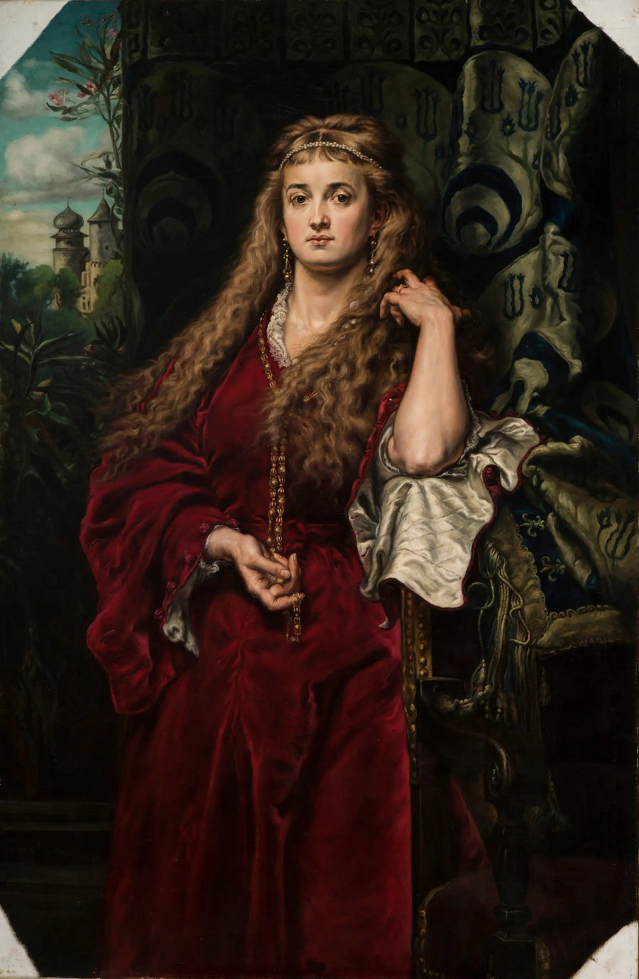A filha do castelão - Jan Matejko