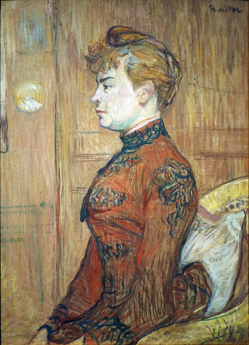 A filha do sargento da cidade - Henri de Toulouse-Lautrec