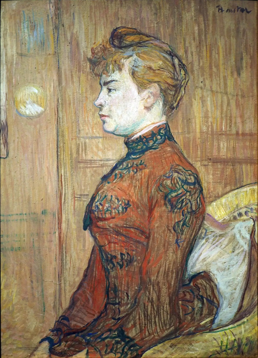 A filha do sargento da cidade - Henri de Toulouse-Lautrec