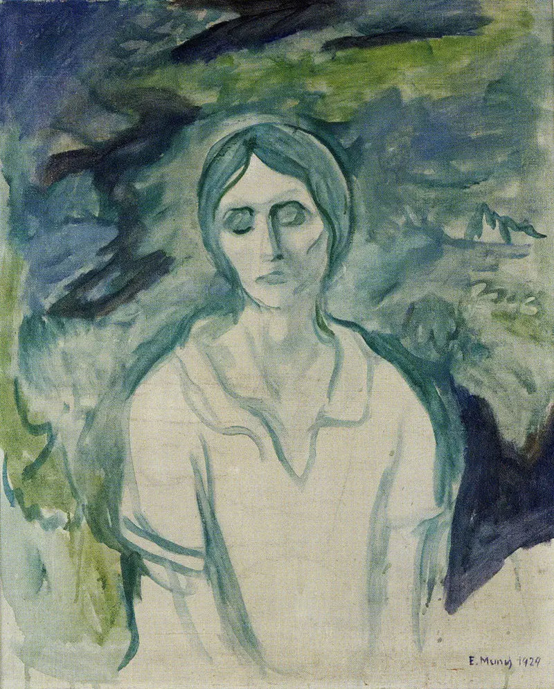 A Menina Gótica - Edvard Munch