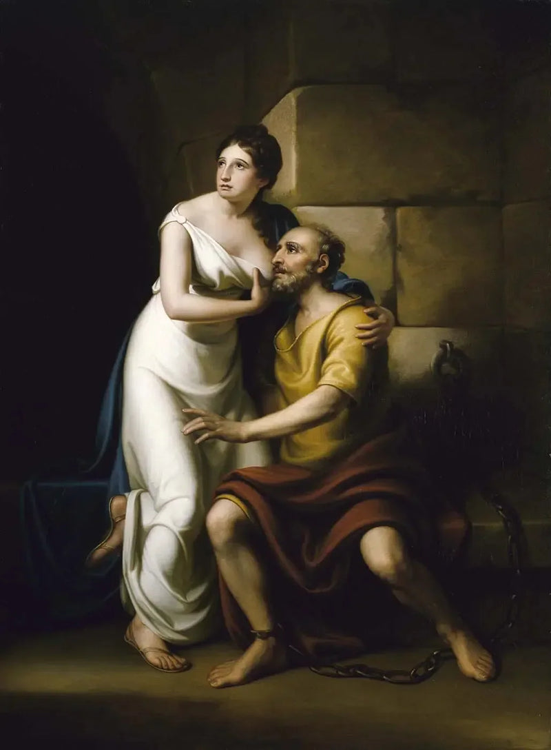 A garota romana - Rembrandt Peale