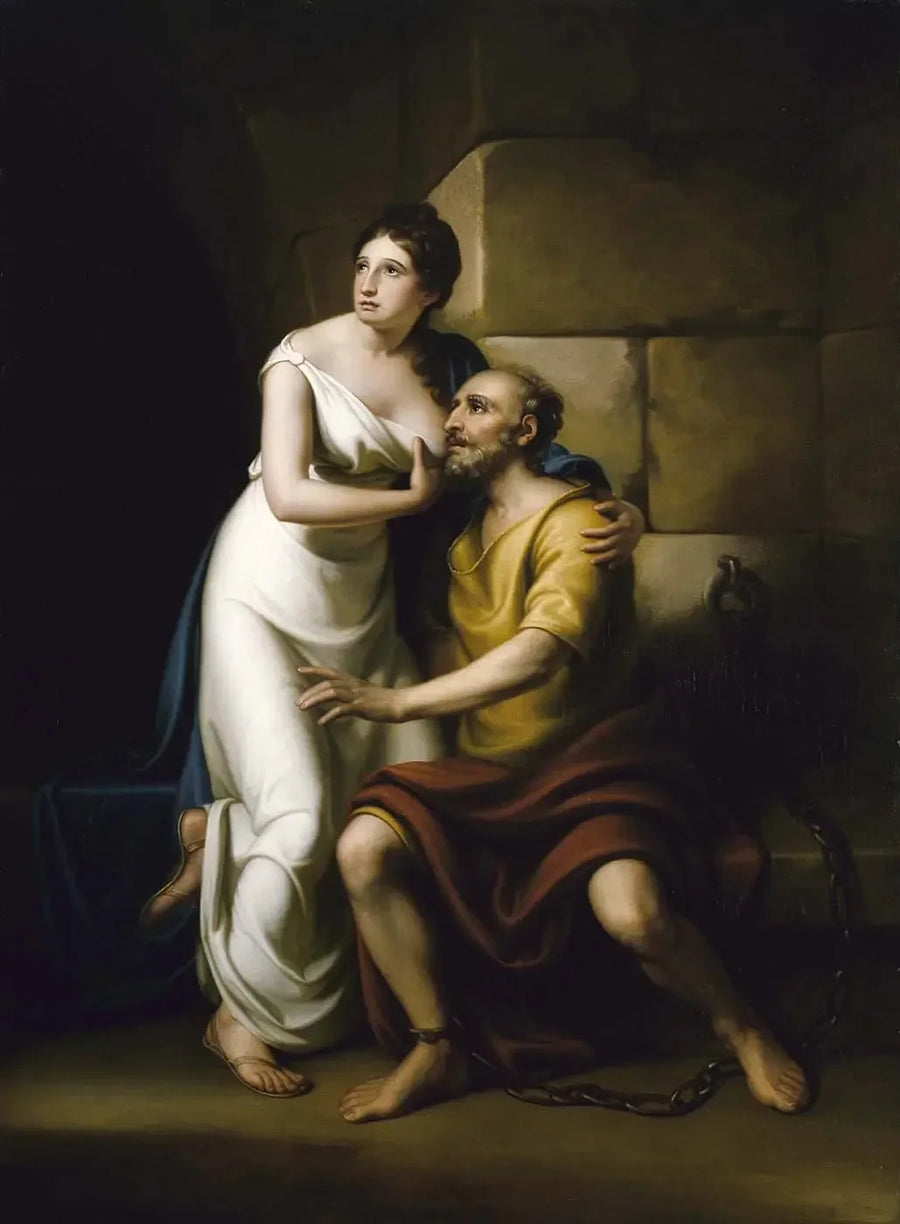 A garota romana - Rembrandt Peale