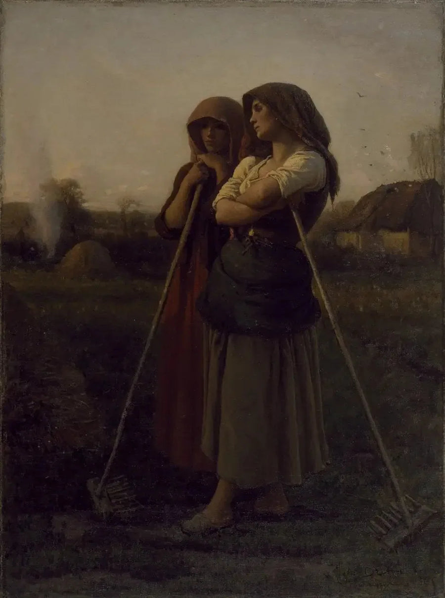O fim do dia - Jules Breton