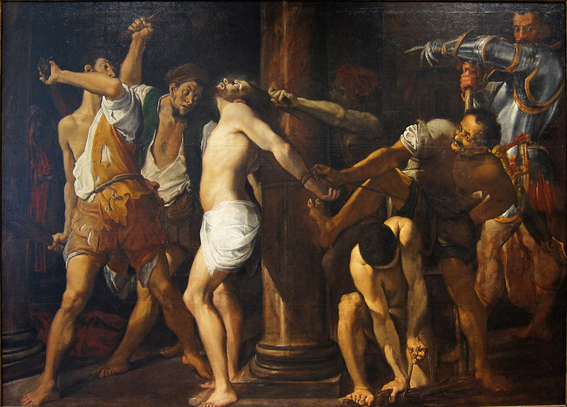A Flagelação de Cristo - Ludovico Carracci