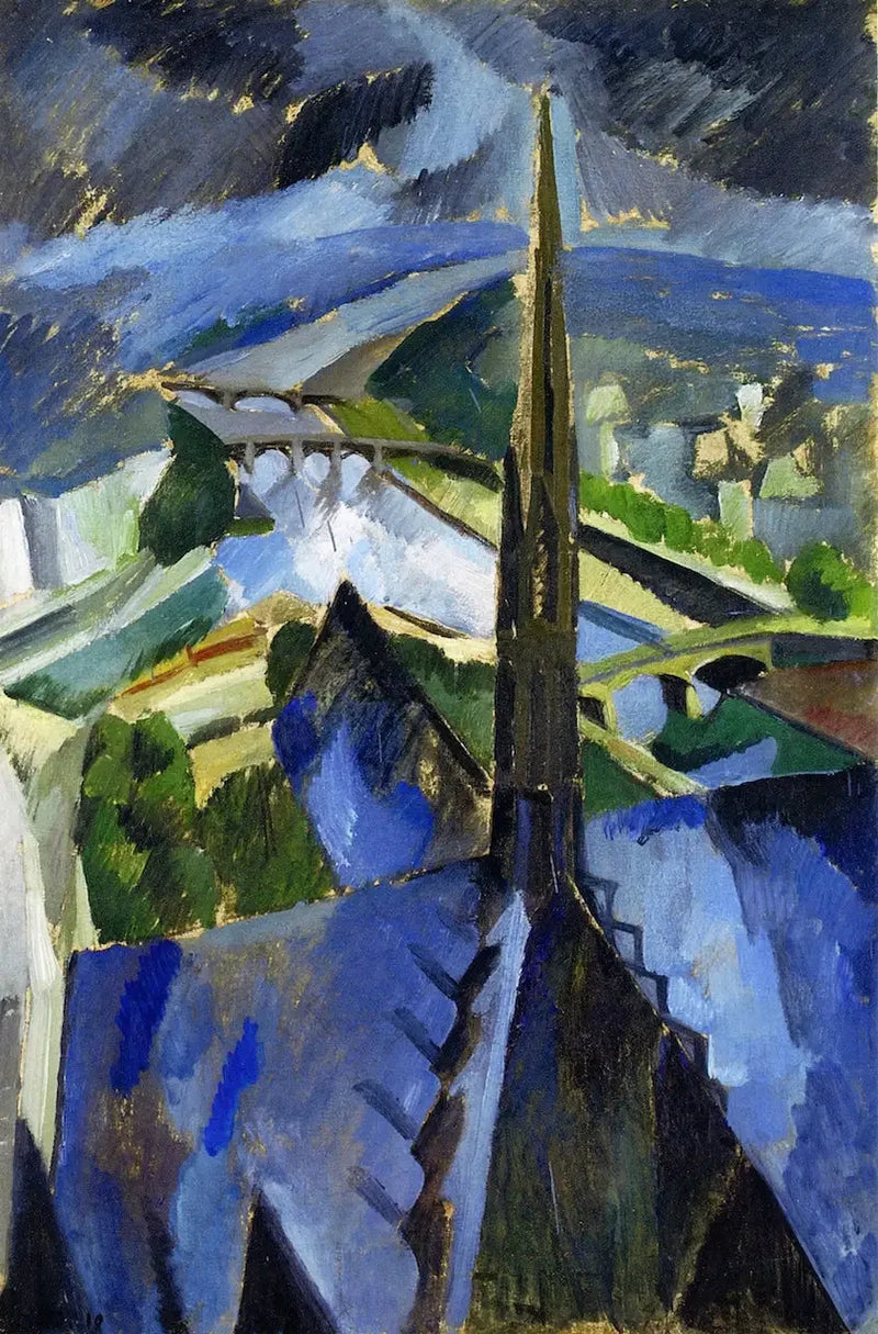 A Flecha de Notre-Dame - Robert Delaunay